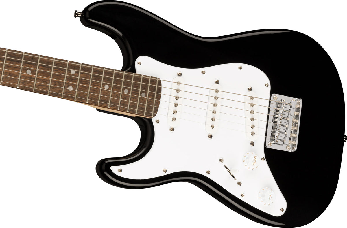 Stratocaster Mini Lh Lrl Schwarz
