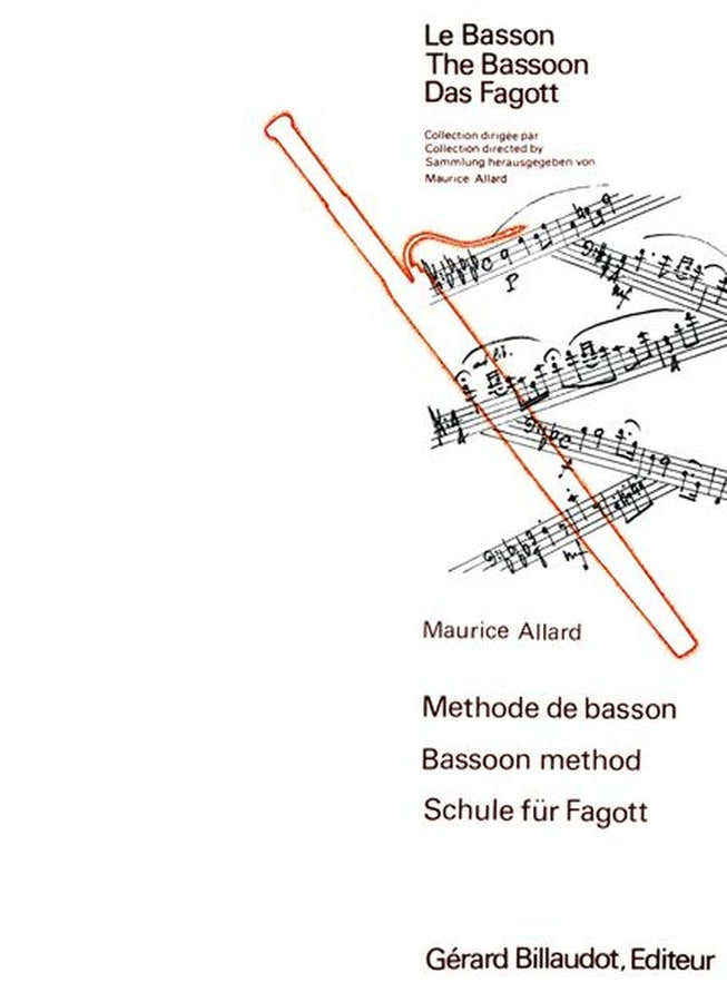 Allard Maurice - Bassonmethode