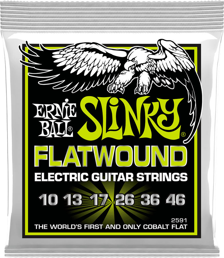 2591 FLATWOUND REGULAR SLINKY FLATWOUND 10 - 46