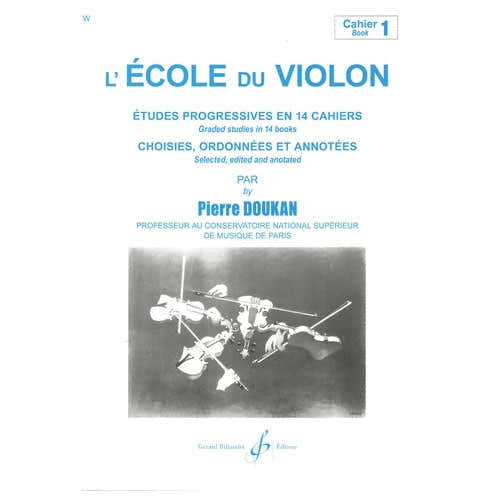 Billaudot Doukan Pierre - L'école Du Violon Vol.1