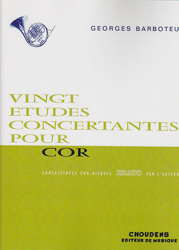 Barboteu G. - Etudes Concertantes - Cor