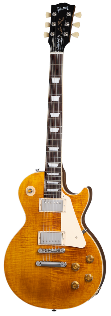 Les Paul Standard 50s Gemaserte Decke Honey Amber Original