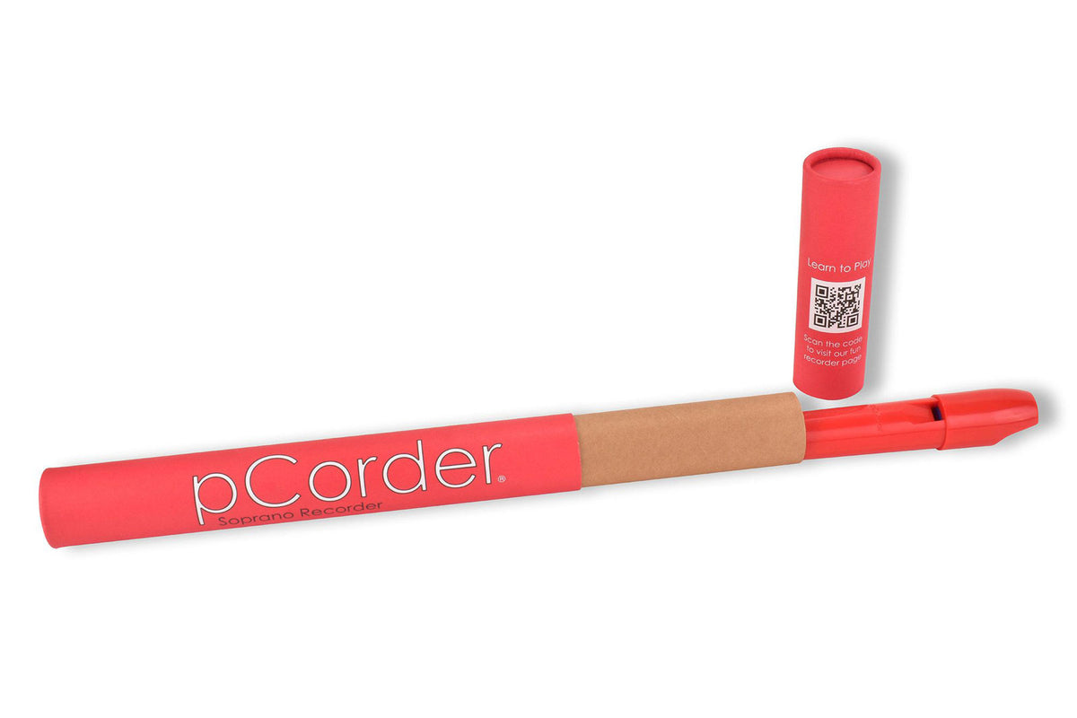 Pcorder Sopran-Blockflöte - Rot