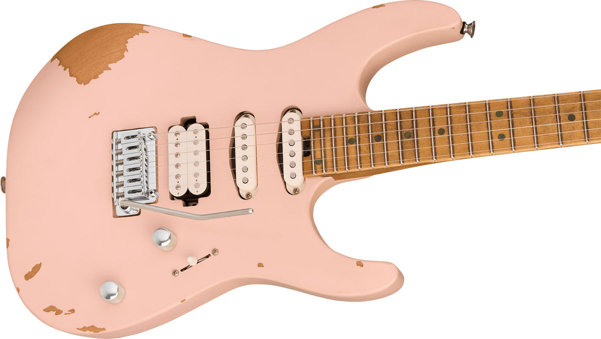 Pro-Mod Signature Rick Graham DK24 2PT CM Abgenutztes Muschelrosa