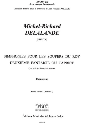Michel Richard Delalande: Caprice No.2