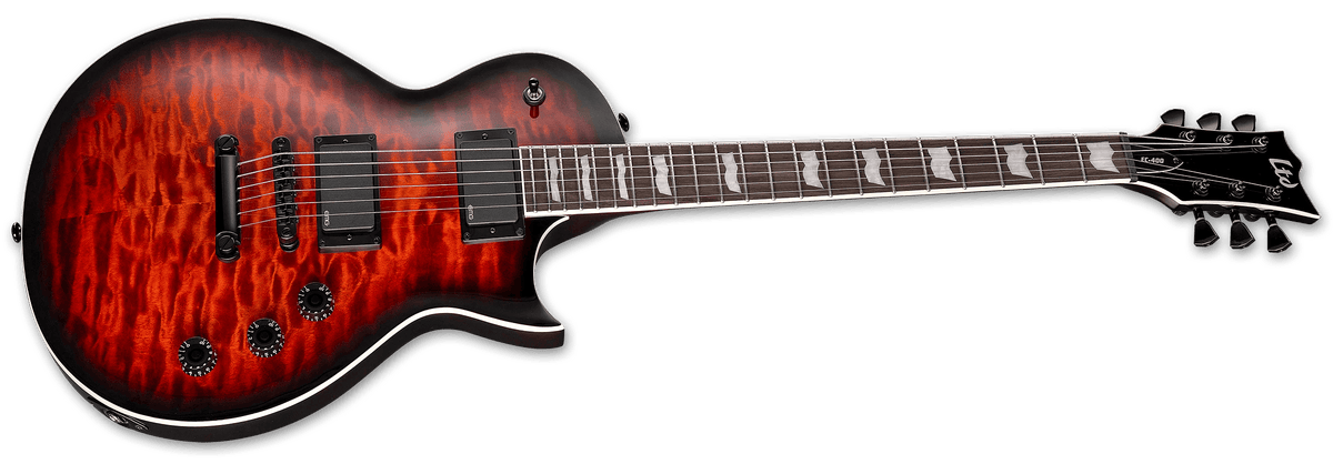 Eclipse EC-400 QM Vintage Burst