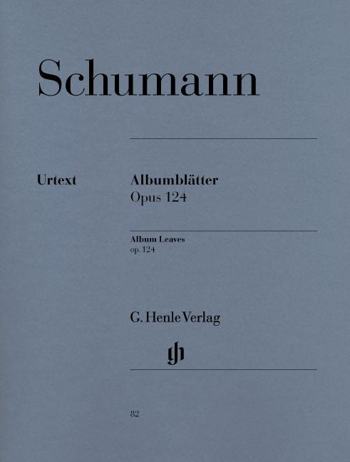Schumann R. - Album Leaves Op. 124