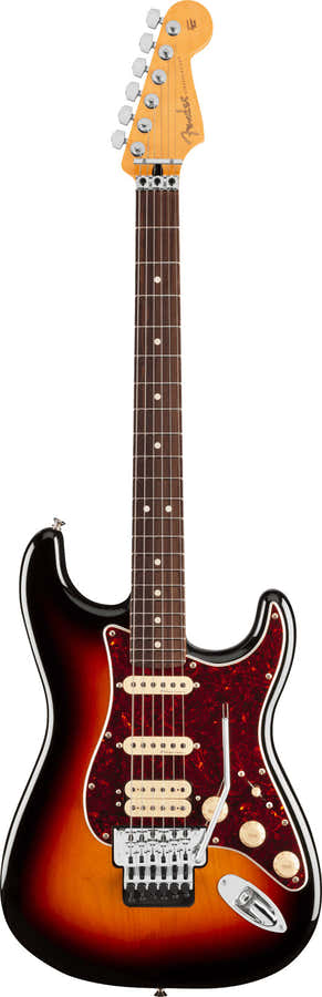 Stratocaster Player II Modified HSS Floyd Rose RW 3 Töne Sunburst
