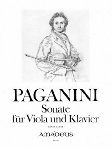 Paganini N. - Sonate - Bratsche und Klavier