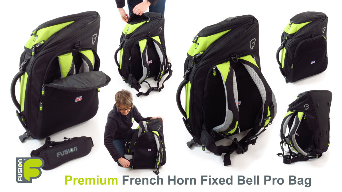 Premium Pro Black Horn (Fixed Bell) Case