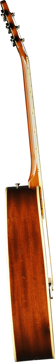 Ranger VI Vintage-Neuauflage Dreadnought Naturdecke gebeizt