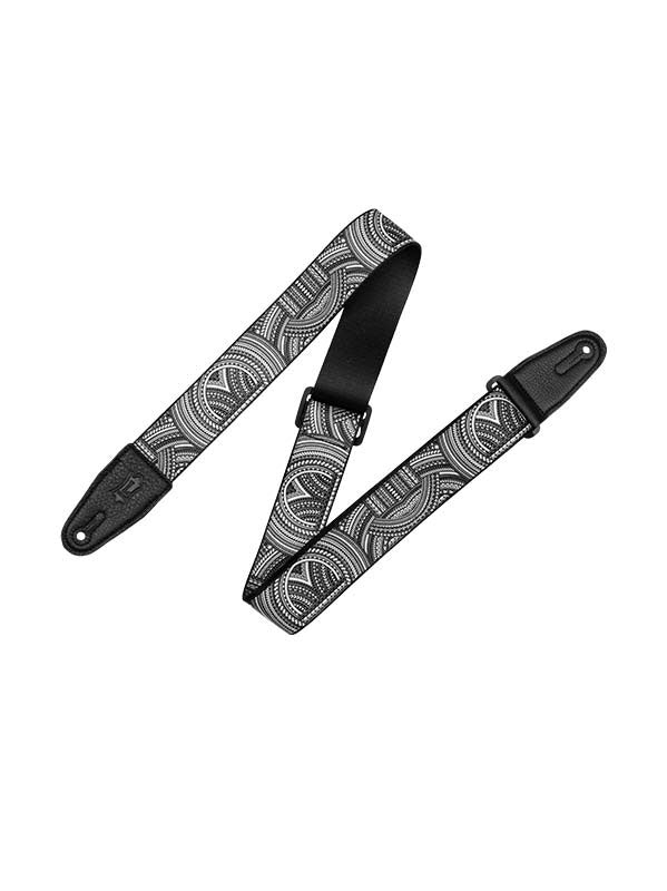 TATTOO SERIES - 5 CM POLYESTER LEATHER TIP WITH TATTOO MOTIFS - DESIGN 002