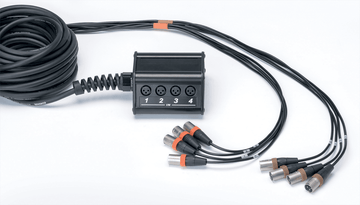 Bühnenbox 8 XLR Eingänge Kabel 15 M