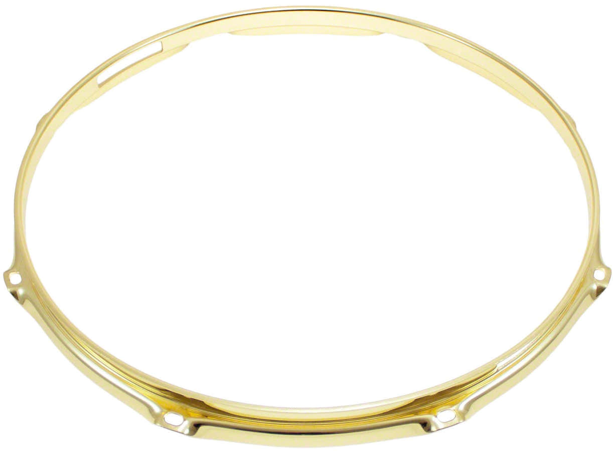 H30-13-8SBR - Spannreifen 13" 8 Spannschrauben Snare-Seite Goldfarben Super Triple Flange 3.0mm