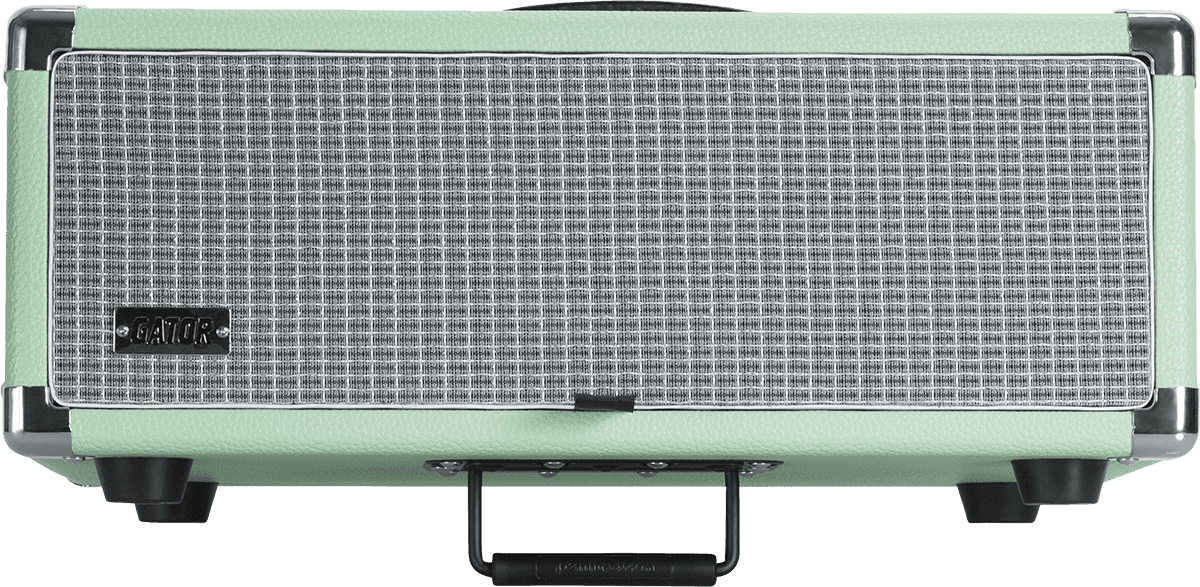 WOODEN RACK 3U VINTAGE AMP SURF GREEN
