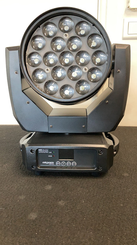Wash-Zoom-Moving-Head 19 X 15W LEDs 4-in-1 - B-Ware