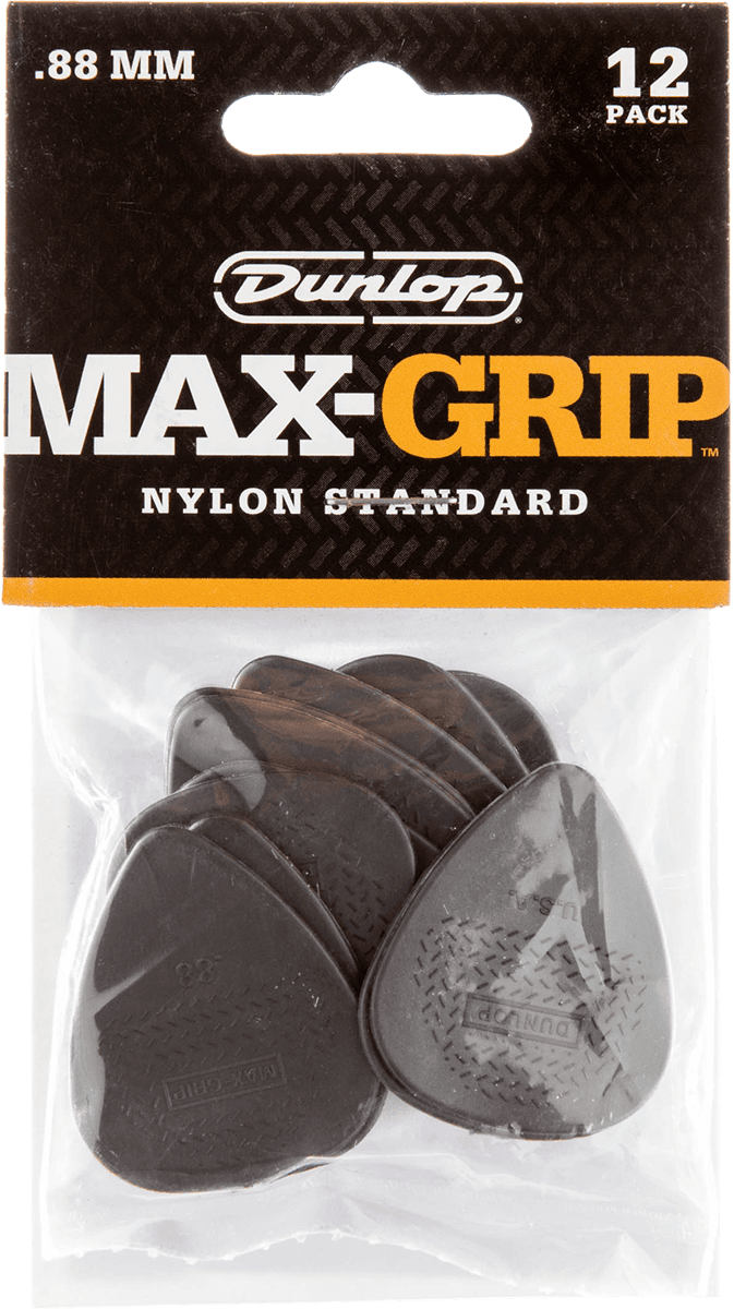 Dunlop 12 x 0,88mm Nylon Max Grip