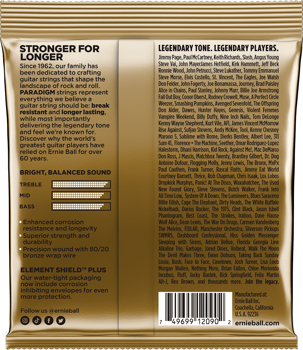 PARADIGM EXTRA LIGHT 80/20 BRONZE