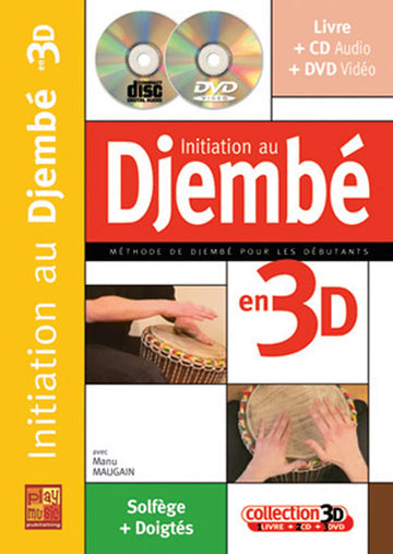 Maugain Manu - Initiation Au Djembe En 3D CD + DVD
