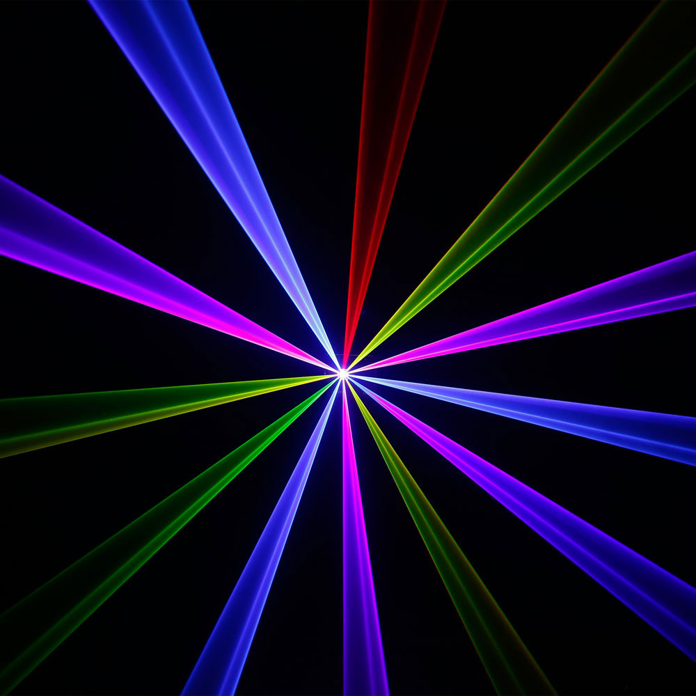 LUKE 1000 RGB - PROFESSIONAL LASER SHOW 1000 MW RGB
