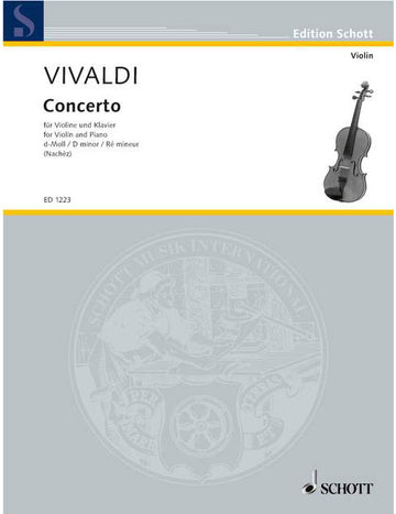 Vivaldi - Concerto In D Minor RV 244/PV 263 - Violon et Strings