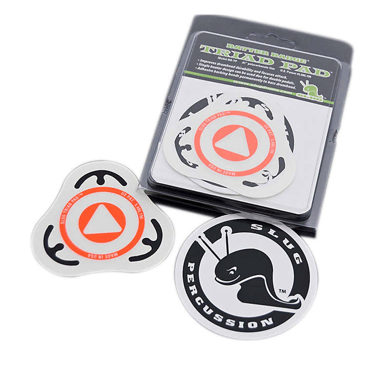 BBTP TRIAD PAD - BASS DRUM BATTER BADGE