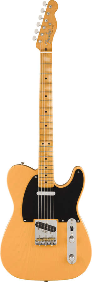 Telecaster Vintera II Road Worn 1951 75 Anni MN Butterscotch-Blond - Überholt