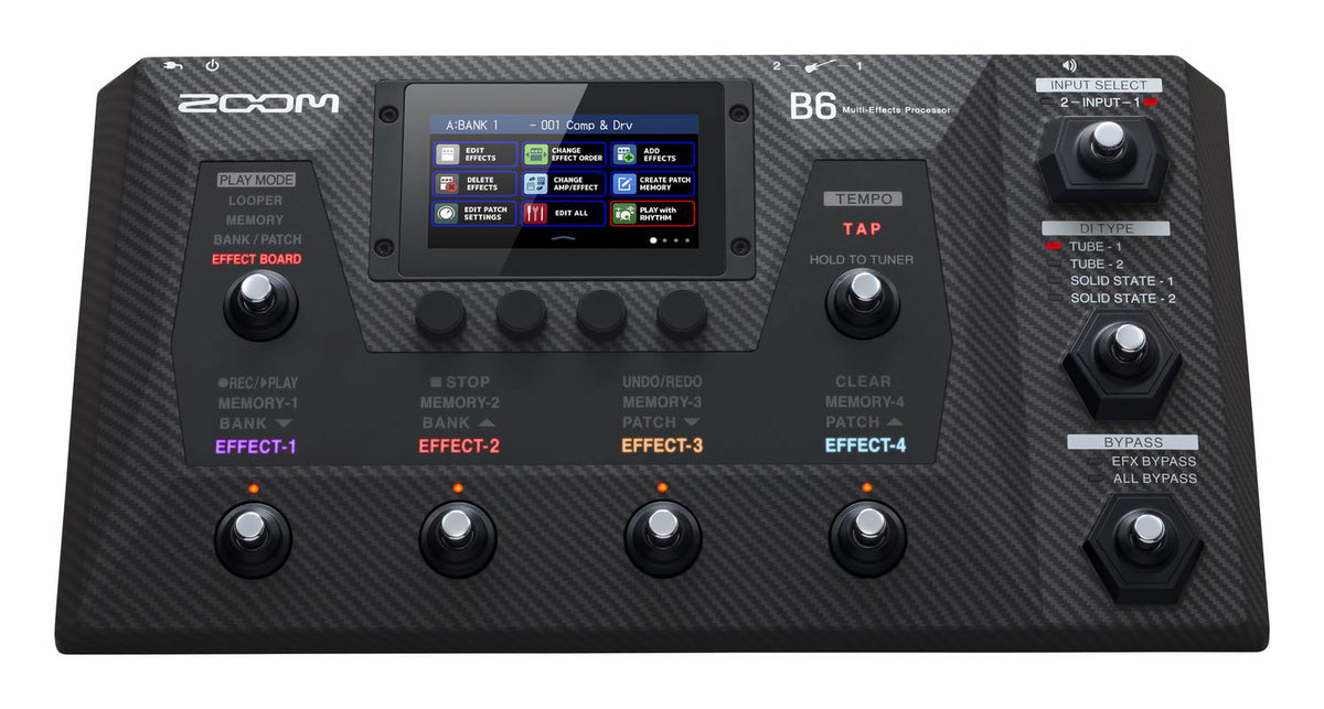 B6 MULTIEFFECT BASS