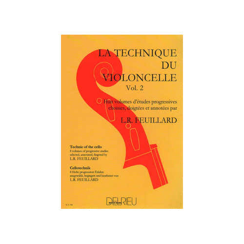 Feuillard Louis R. - Technik des Violoncellos Bd.2 - Violoncello