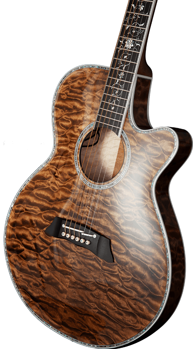 Japon Thin Line Series Tsp100 Fx Cutaway Quilt Vintage Tobacco