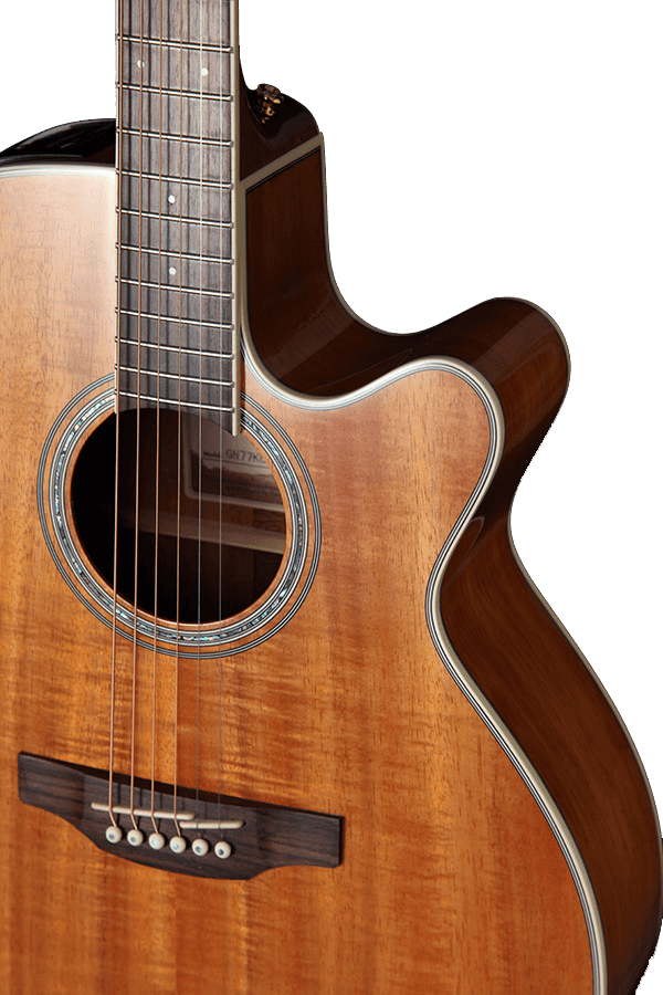 GN77 Hawaiian Koa Natur Hochglanz