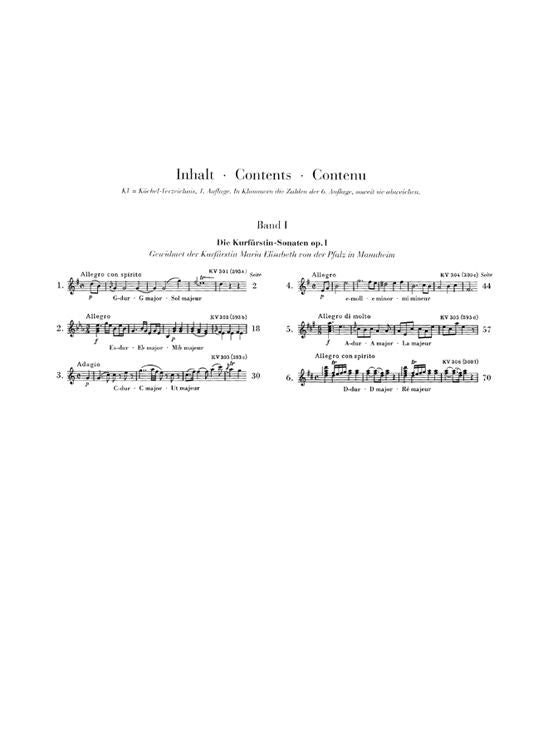 Moz W.A. - Sonatas For Piano And Violin Volume I
