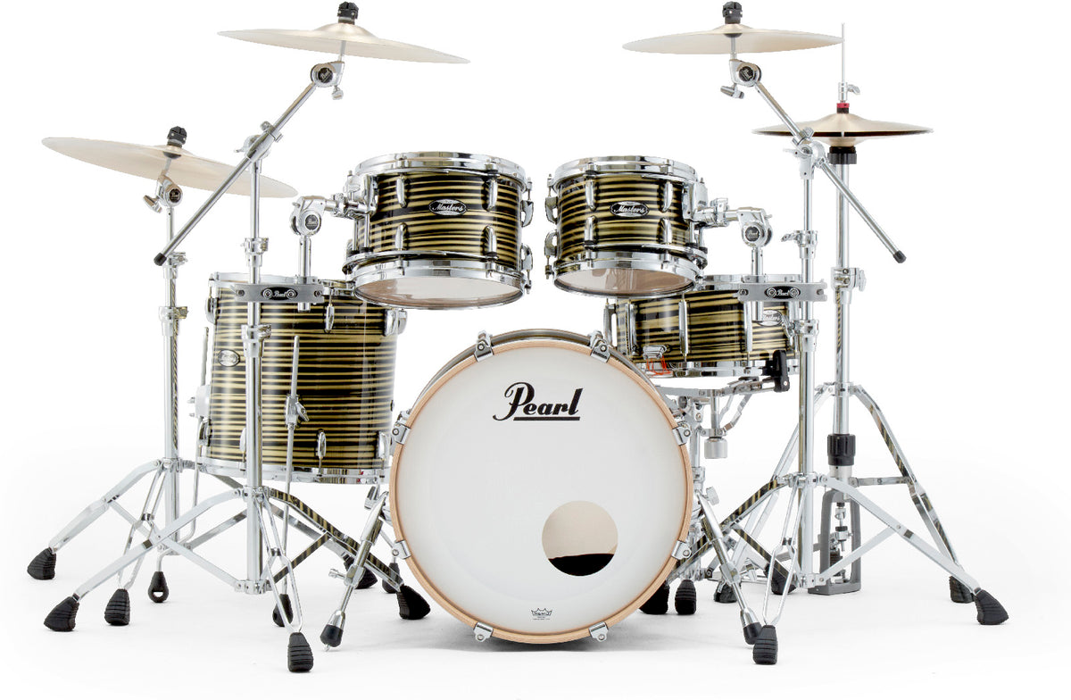 Masters Maple 4-pc Shell Pack Fusion 20 Gold Oyster Swirl