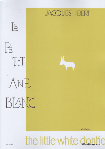 Ibert J. - Histoires N°2 - Le Petit Ane Blanc - Flute et Piano