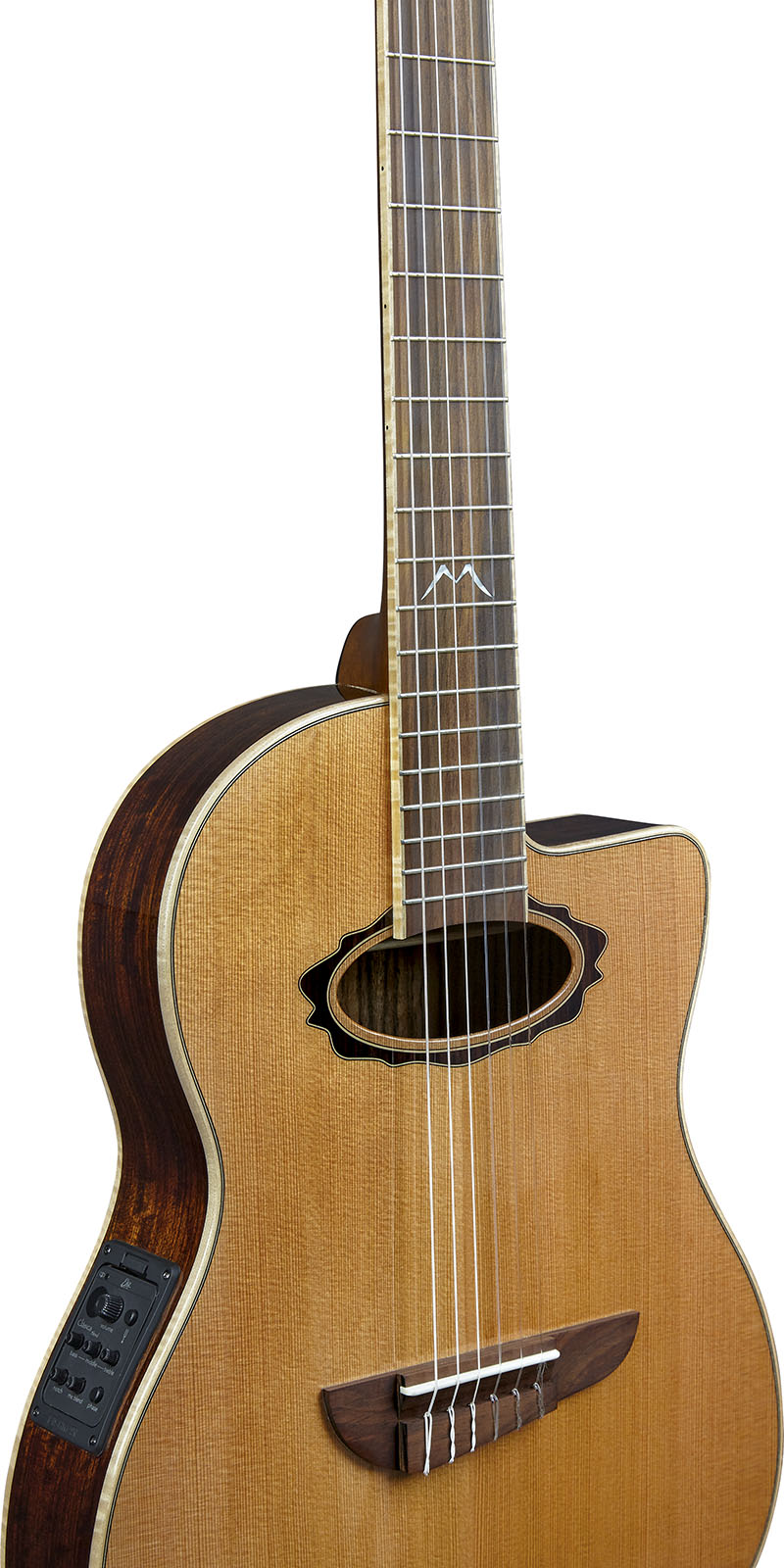 MIA N400CE Nylon Cutaway Elektro Natur
