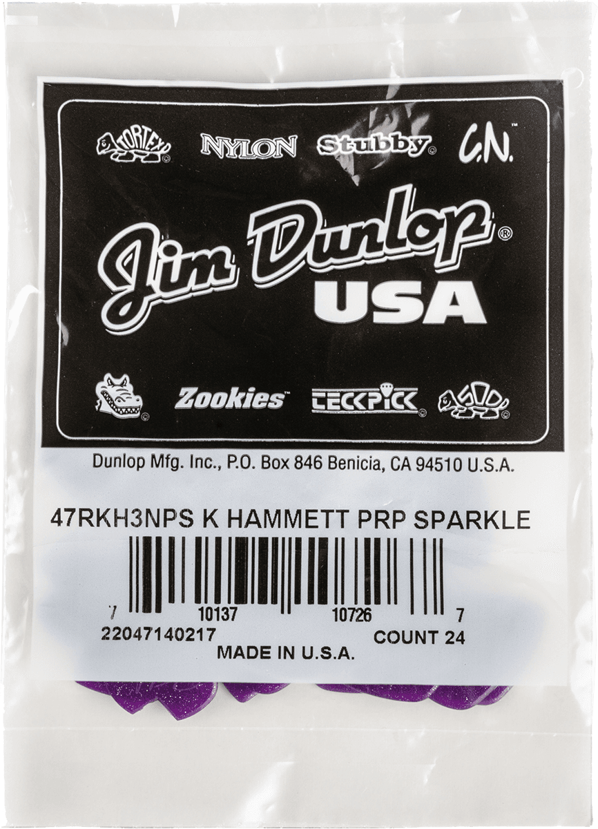 24 x 2,00mm Kirk Hammet Purple Sparkle Jazz