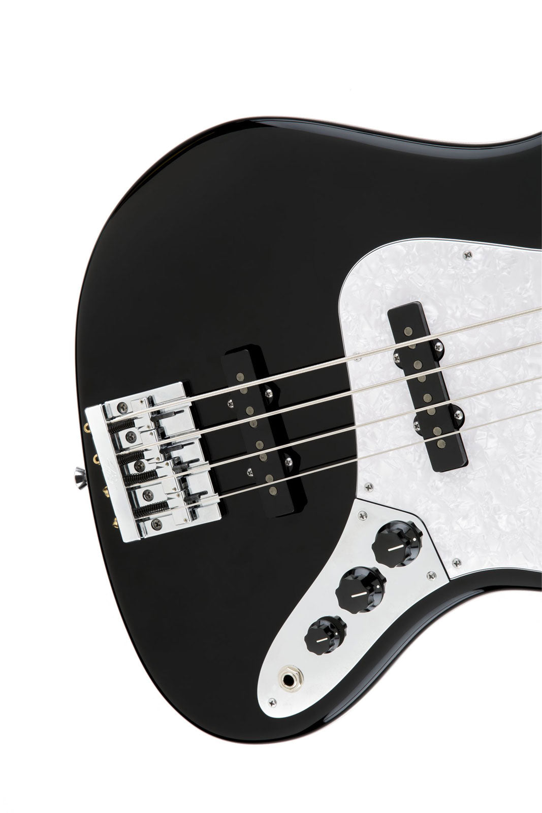 Jazz Bass Usa Signature Geddy Lee MN Schwarz