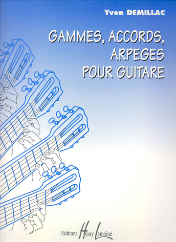Demillac Yvon - Gammes Accords Eges - Guitare
