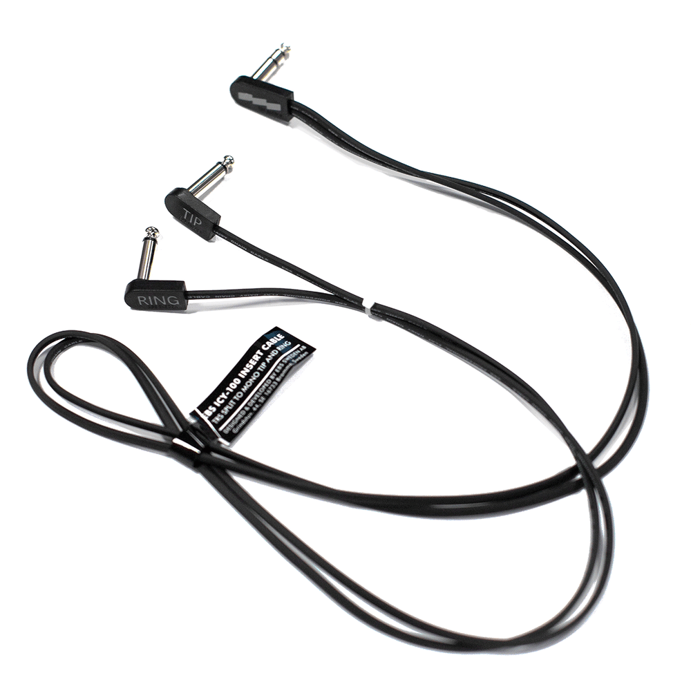 EBS Insert-Kabel 1 Stereo-Klinke/2 Mono-Klinke - 1 cm