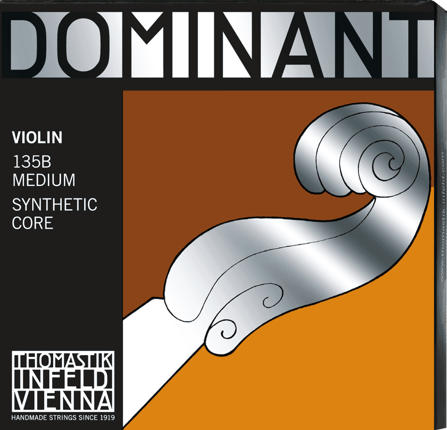 Thomastik 4/4 DOMINANT VIOLIN SET MEDIUM TENSION 135B
