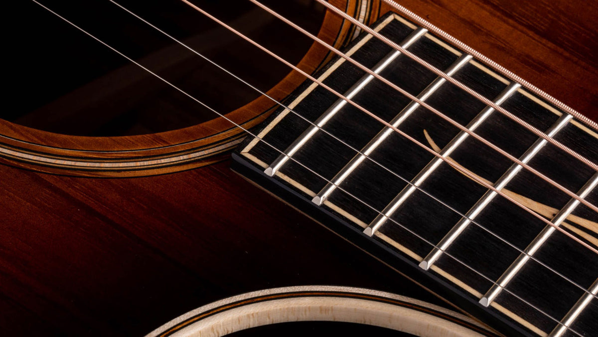 K24ce Hawaiianisches Koa Schattiertes Edgeburst Grand Auditorium