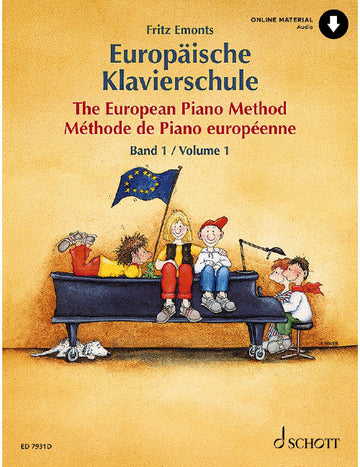 Méthode De Piano Européenne Vol. 1 - Klavier