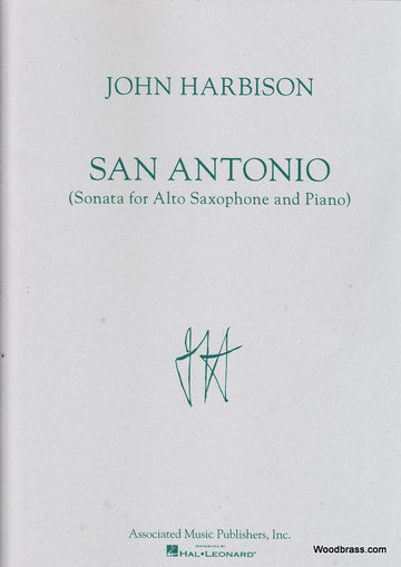 HARBISON J. - SAN ANTONIO SONATA - SAXOPHONE ALTO