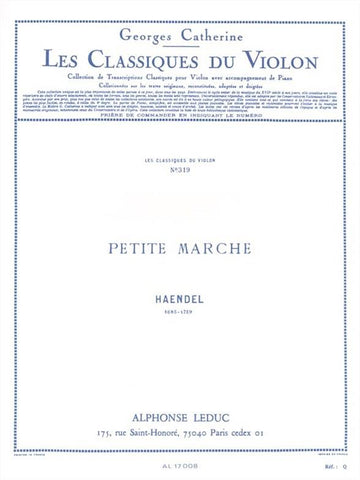 Handel G.F. - Petite Marche - Violon & Piano