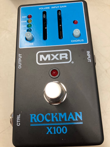 Rockman X100 Analog Tone Processor Overdrive - B-Stock