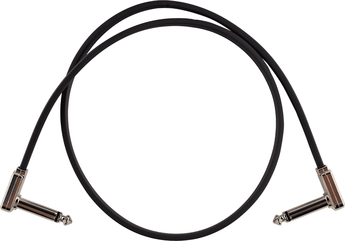 Instrumentkabel Patch - Abgewinkelt Dünn & Flach - 60 CM