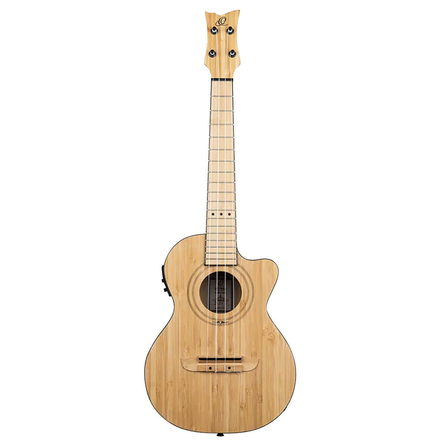 Tenor-Ukulele aus massivem Bambus EQ