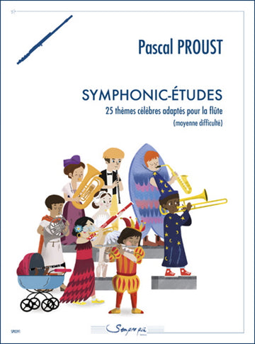 Proust Pascal - Symphonische Etüden - Flöte