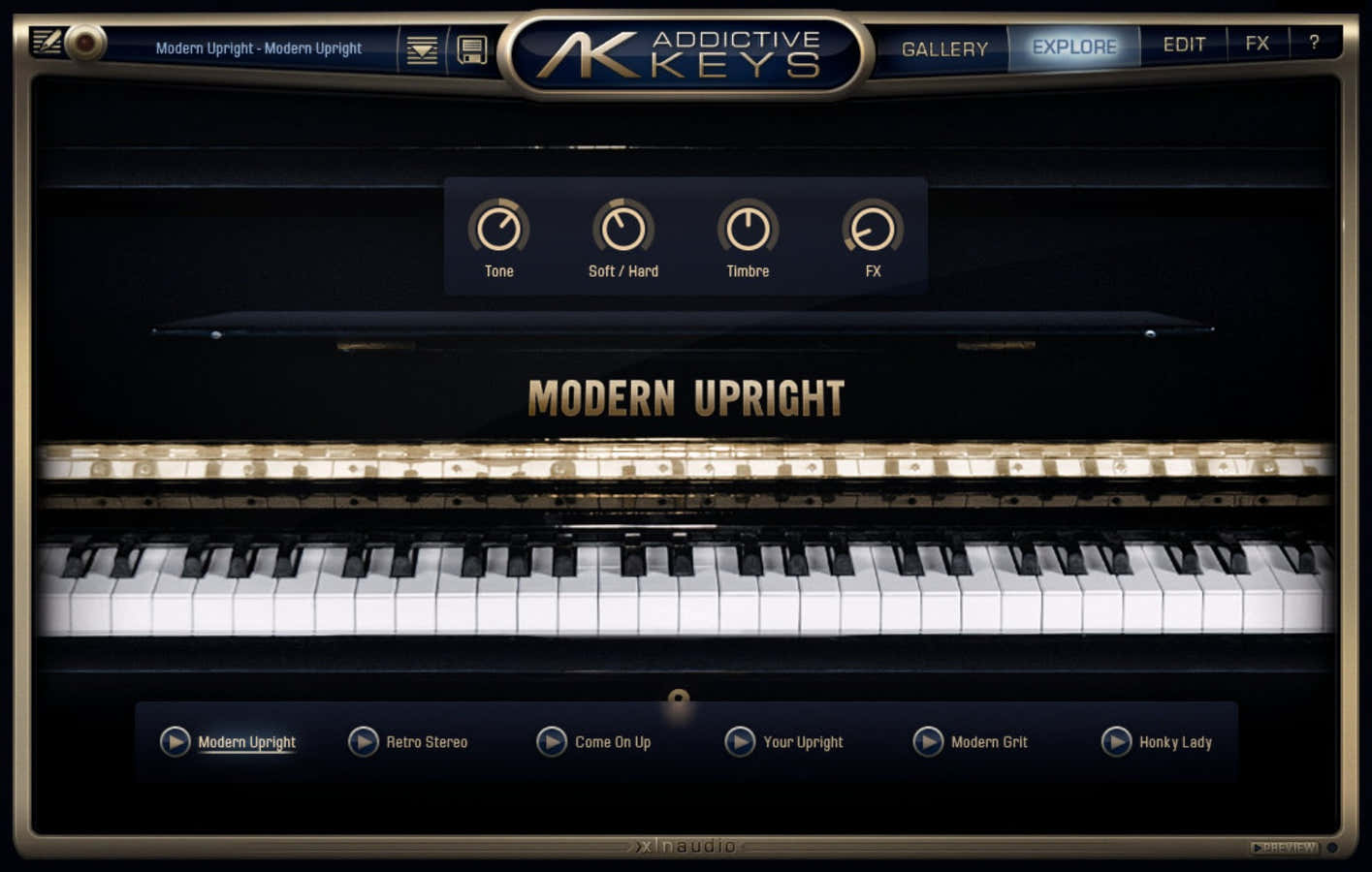 AK Modern Upright