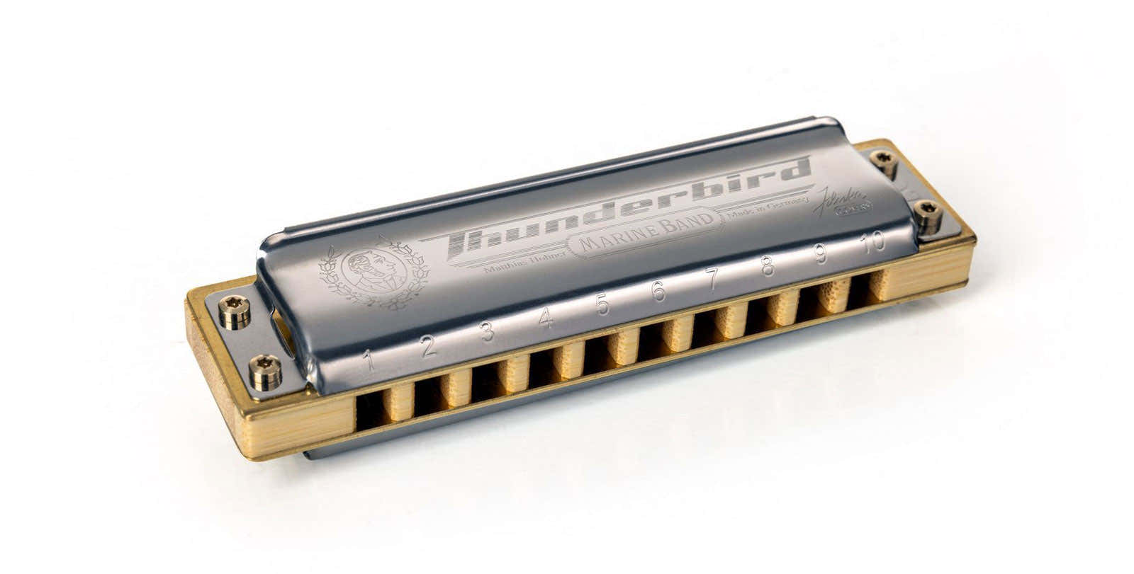 Marine Band Thunderbird Low D/Tiefes D - 10 Loch